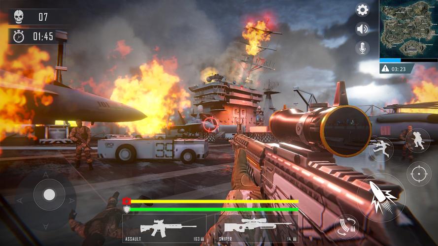 WarStrike FPS Offline Gun Game 螢幕截圖 0