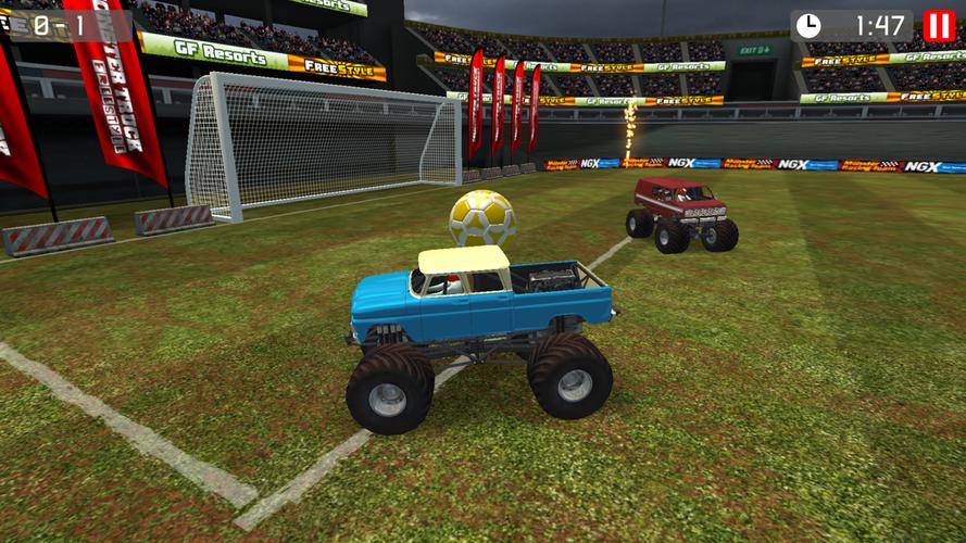 Monster Truck Soccer スクリーンショット 1