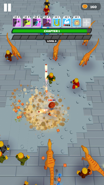 Mini Heroes: Toy Survivor Mod Tangkapan skrin 1