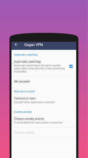 Gagan VPN - No Ads Captura de tela 2