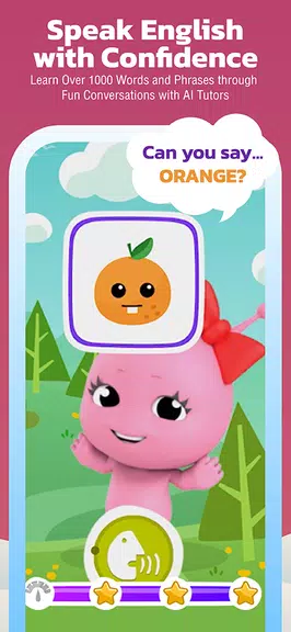 Galaxy Kids - Learning English Capture d'écran 2