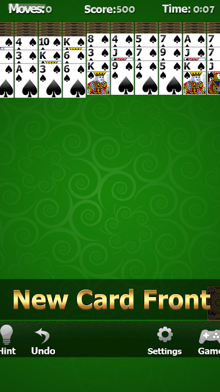 Solitaire Free Cell ภาพหน้าจอ 3