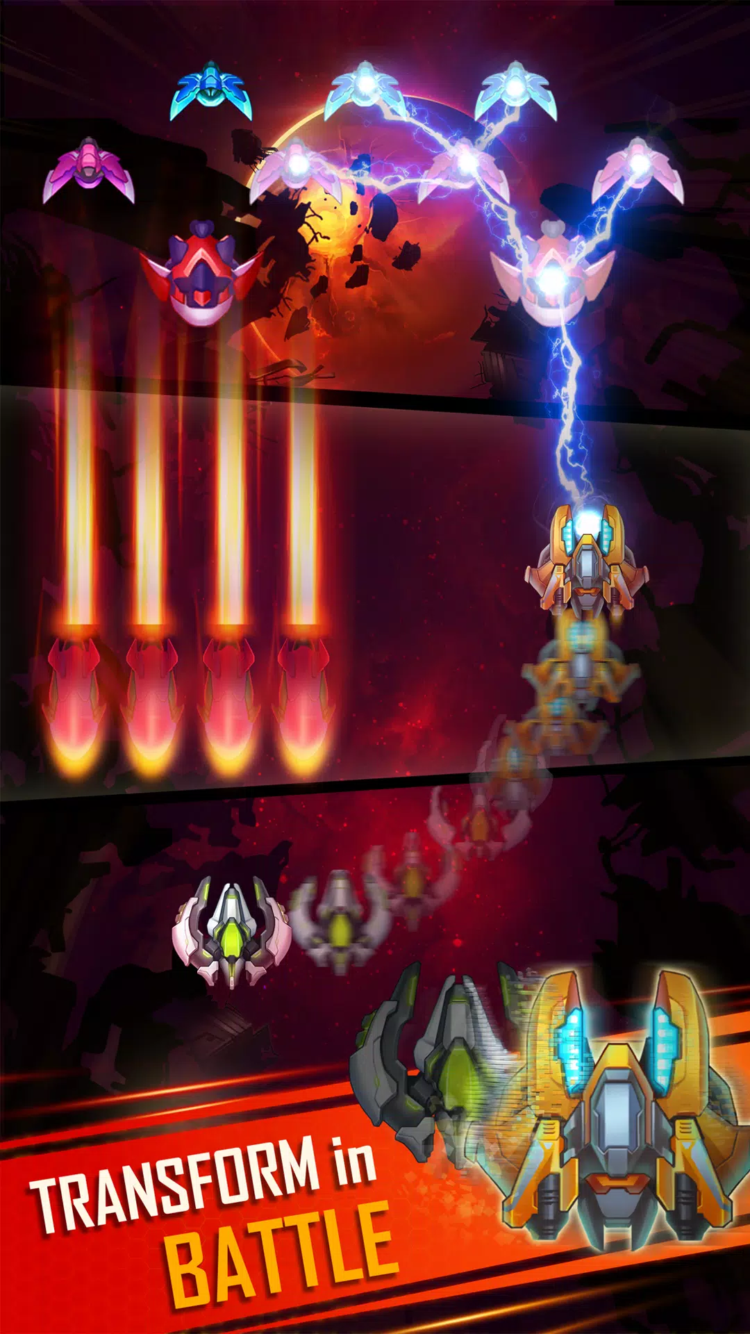 WindWings: Galaxy attack Pro 螢幕截圖 3