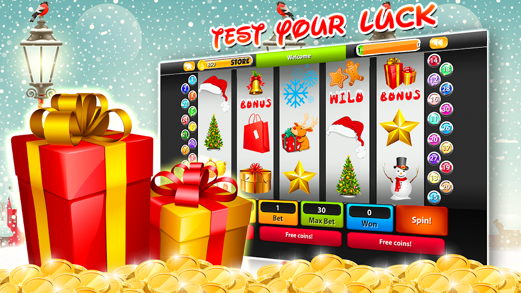 Christmas Slots Casino 螢幕截圖 0