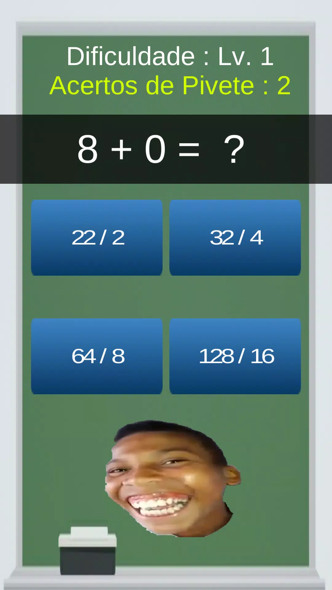 Mizeravi Matemática Quiz 스크린샷 1