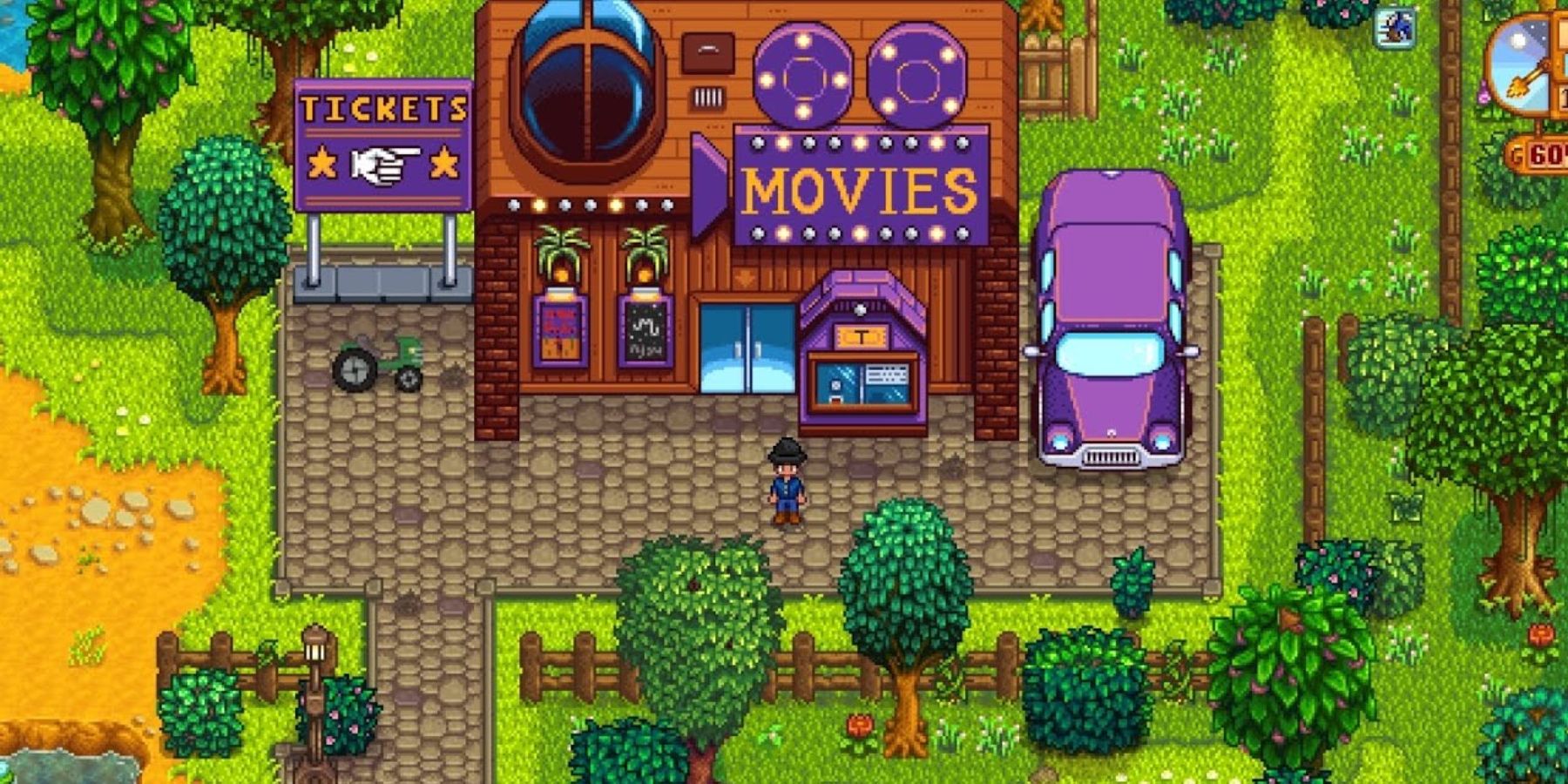 Dwarf at the Movie Theater