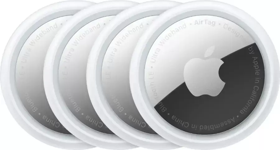 Apple - AirTag (4-pack) - Silver