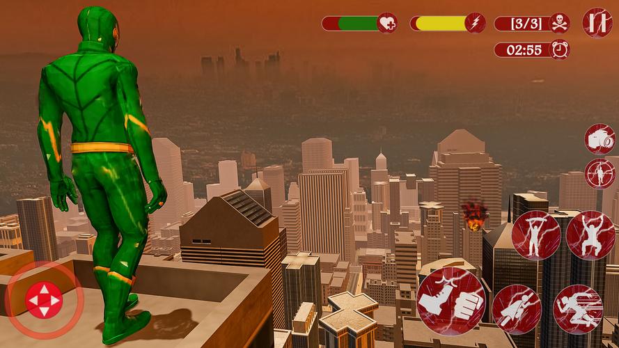 Super Speed: Flying Hero Games Скриншот 0