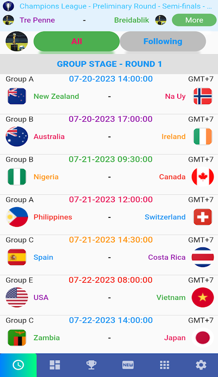 Female Cup Matches 螢幕截圖 0