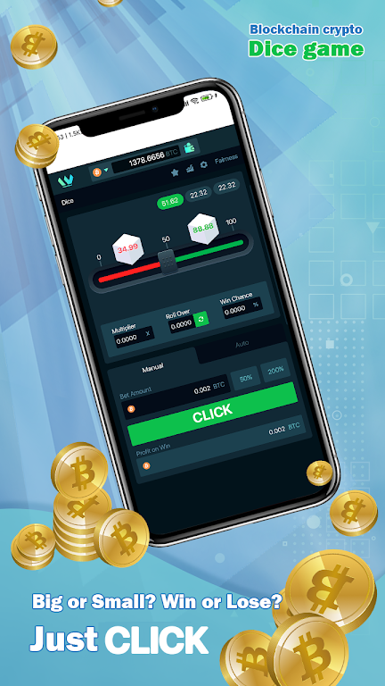 Schermata Crypto Dice 2