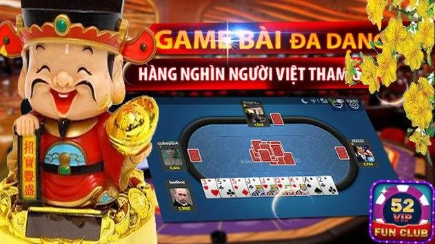 52Vip FunClub Online, Game danh bai doi thuong Ảnh chụp màn hình 2