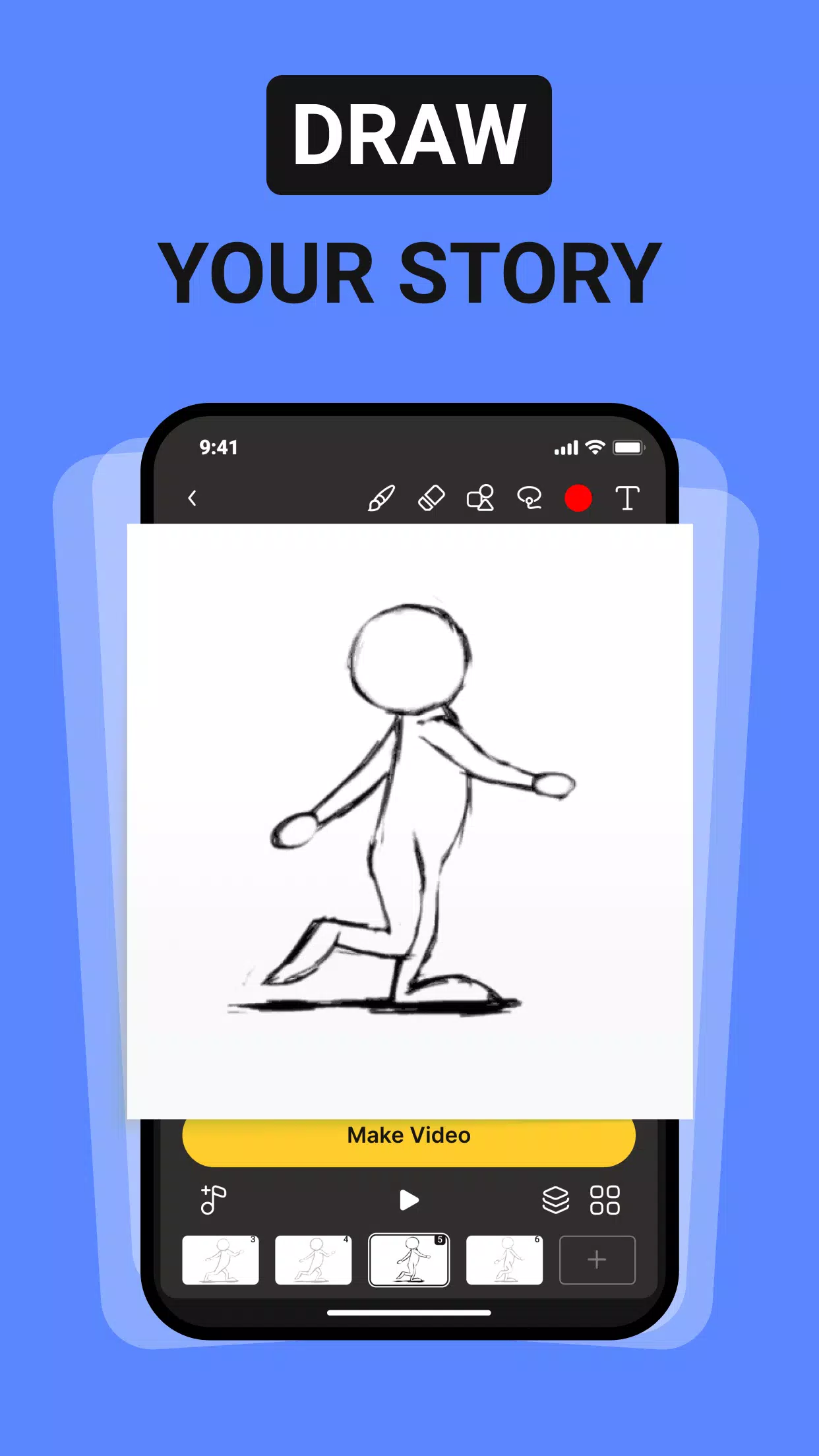 FlipArtify - 2D Draw Animation Schermafbeelding 1