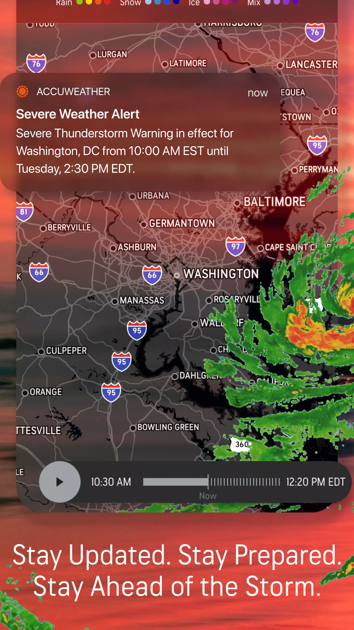 AccuWeather Ảnh chụp màn hình 1