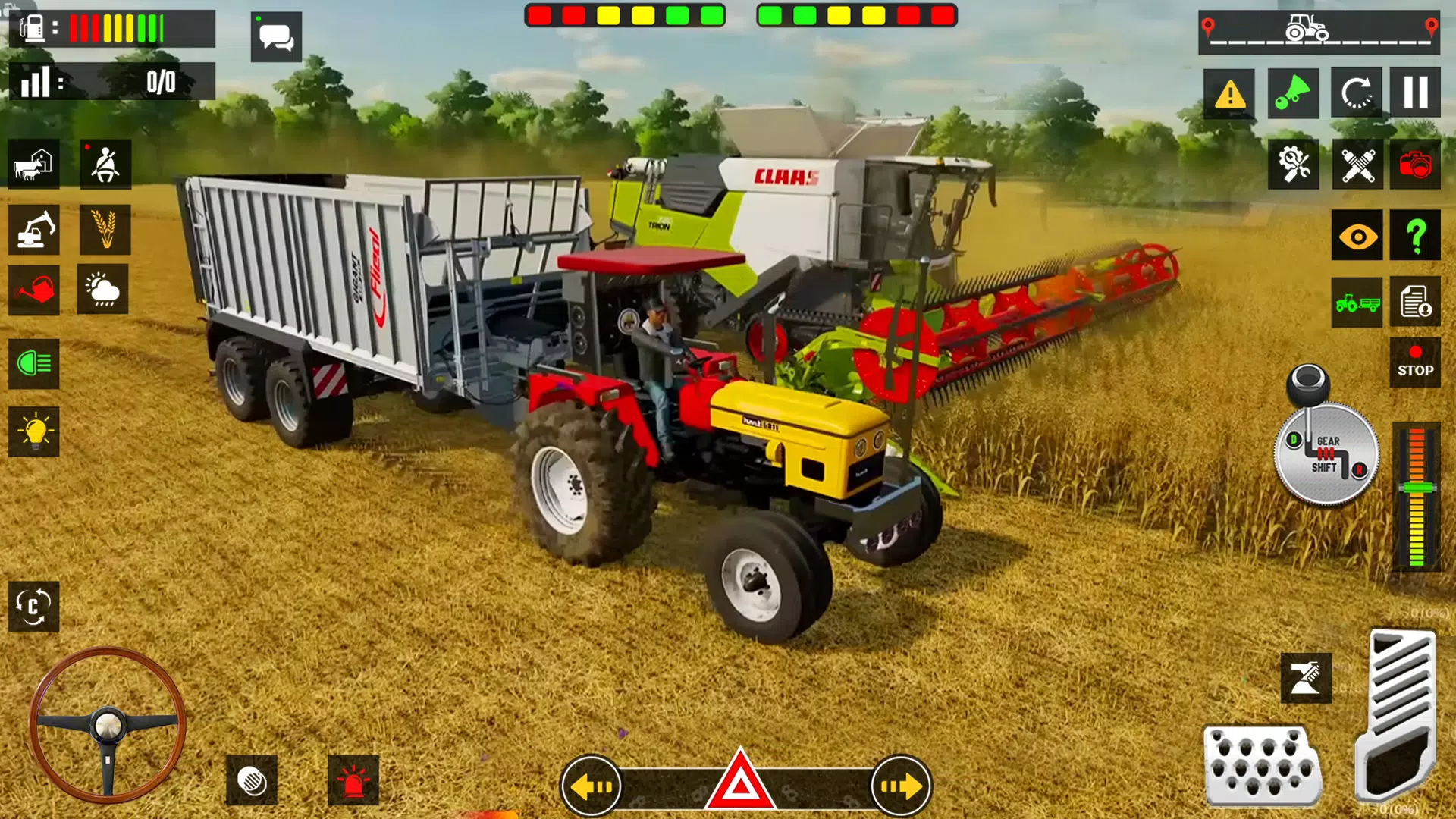 Farming Tractor Game 2023 3D Capture d'écran 3