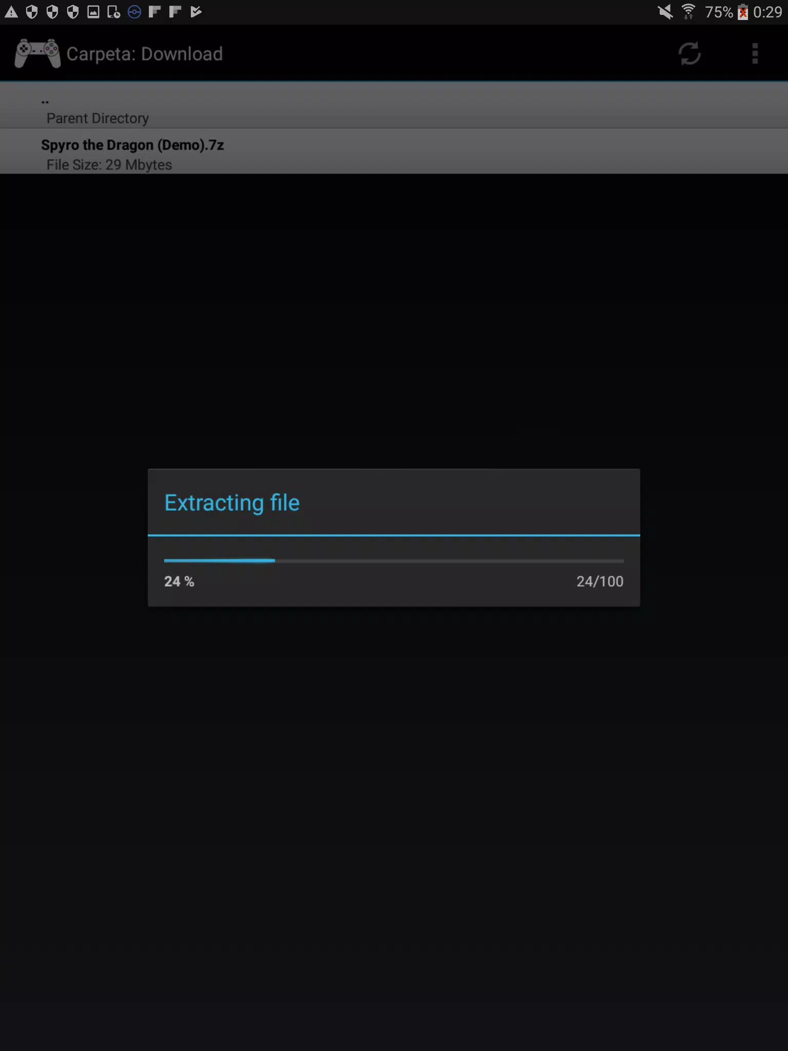 ePSXe sevenzip Plugin ဖန်သားပြင်ဓာတ်ပုံ 1