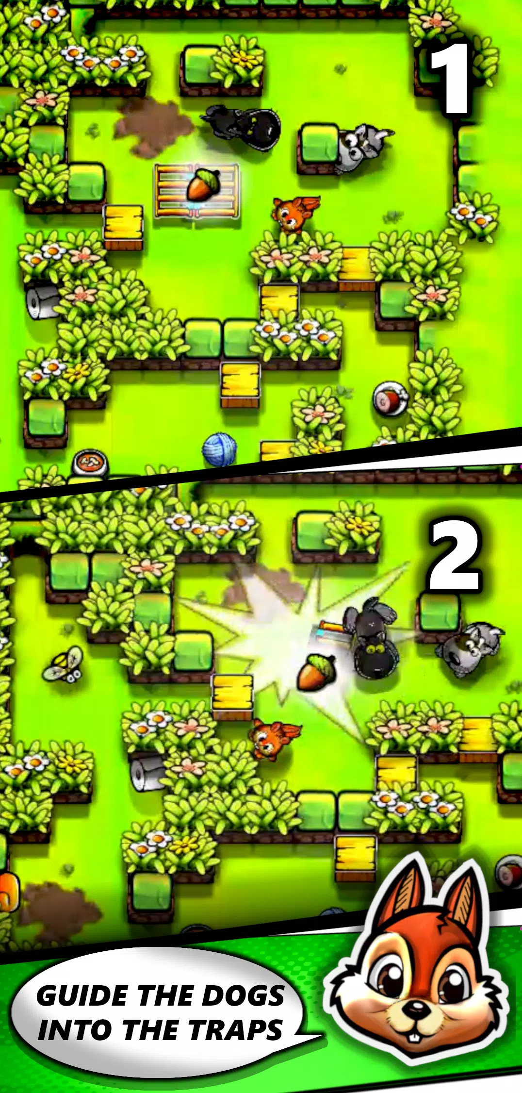 Squirrel Maze Escape ဖန်သားပြင်ဓာတ်ပုံ 2