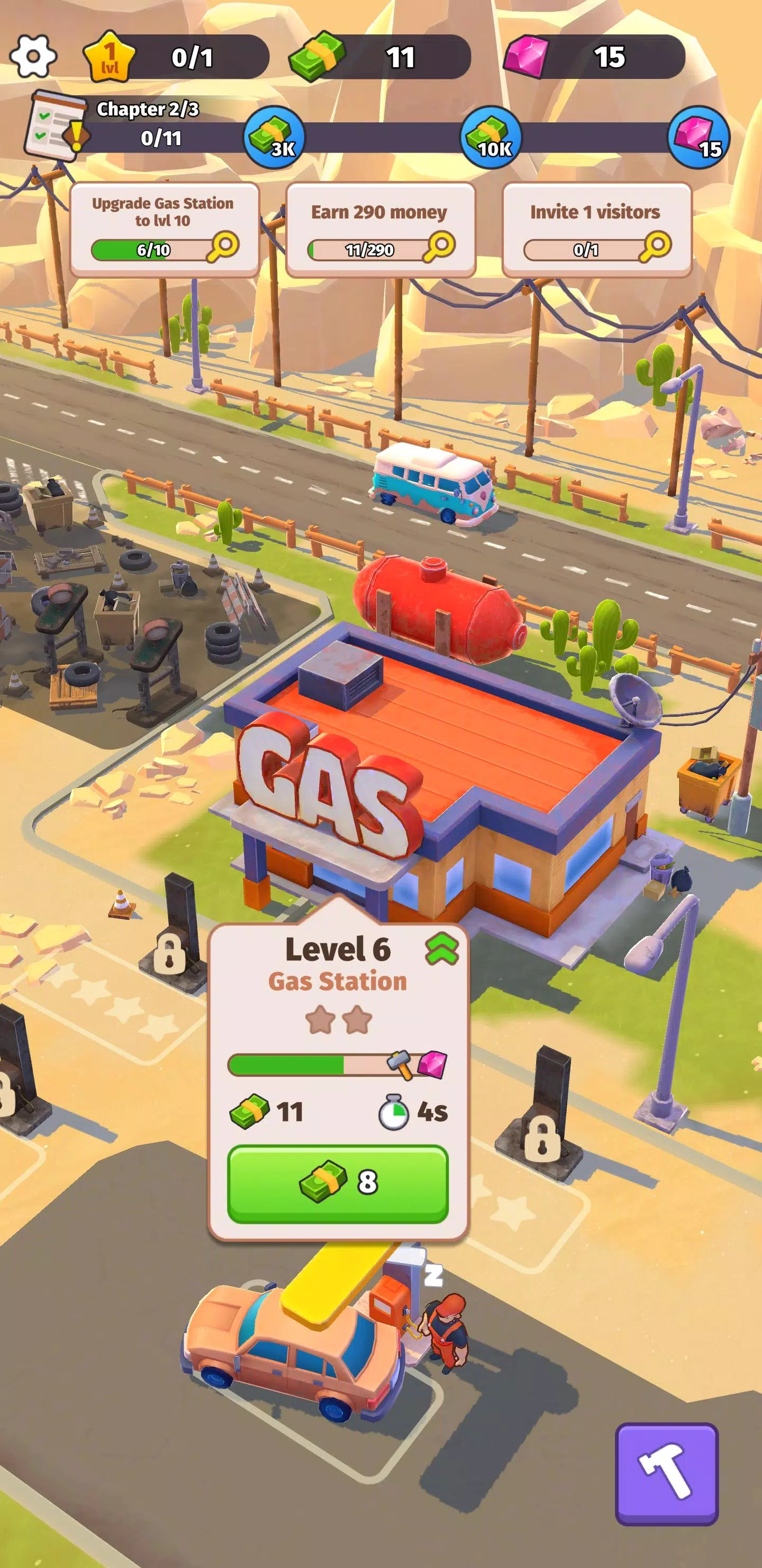 Roadside Empire ภาพหน้าจอ 0