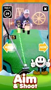 OneShot Golf - Robot Golf Game Tangkapan skrin 0