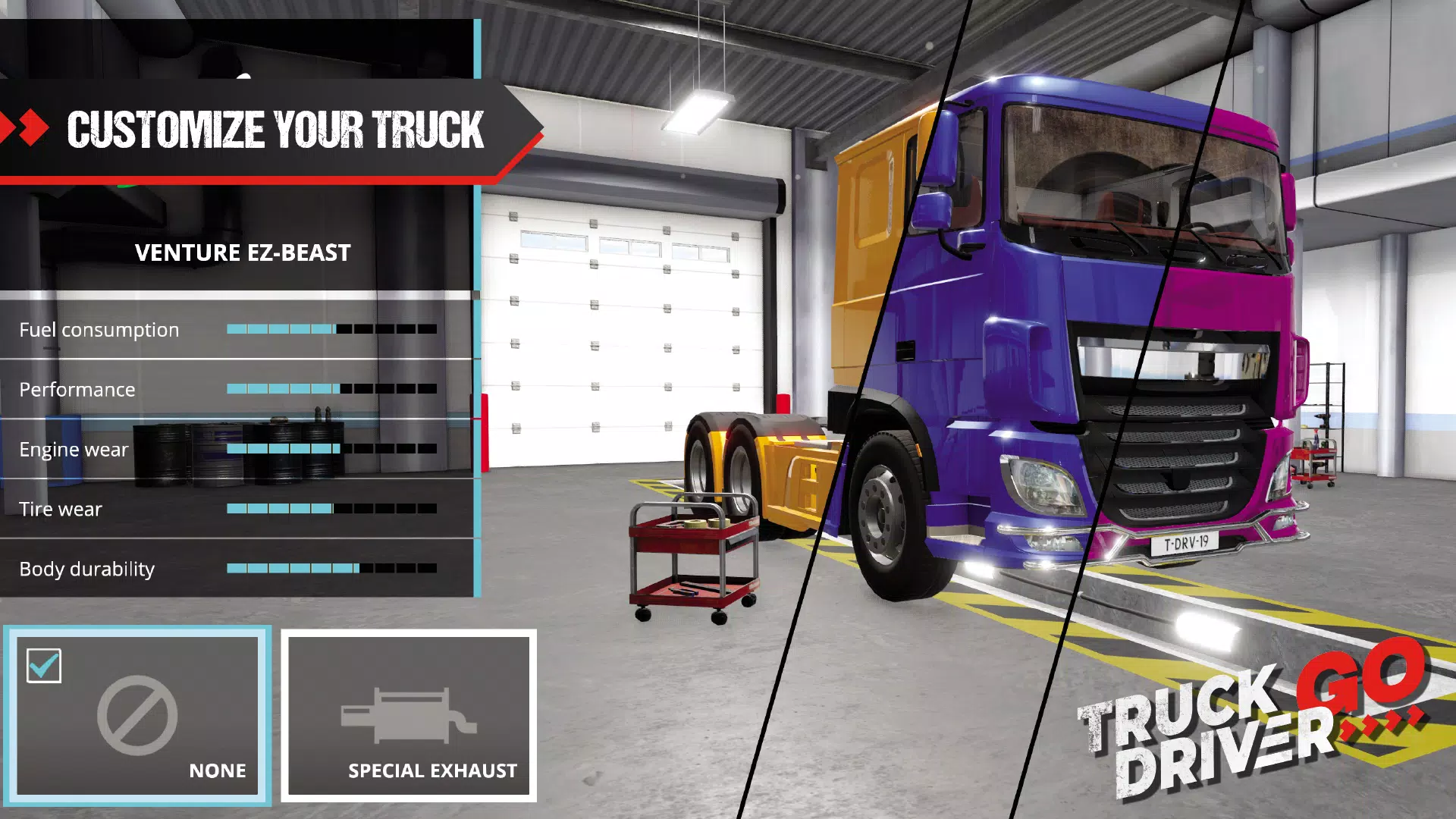 Truck Driver GO 螢幕截圖 1