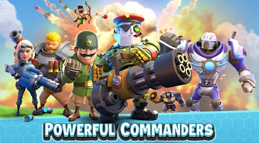 Rebel Bots Epic War PvP RTS 螢幕截圖 3