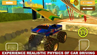 Hero Truck Monster Racing Capture d'écran 2
