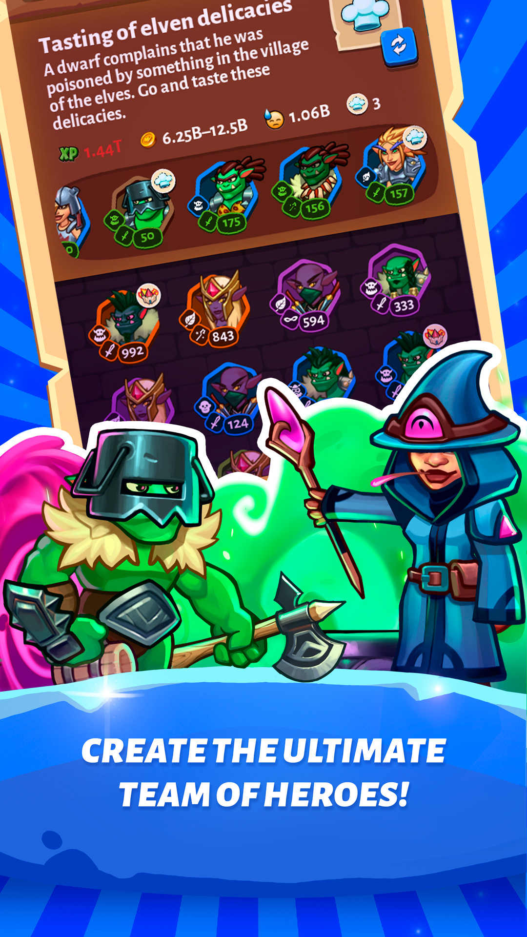 Idle Magic Tower: Heroes スクリーンショット 2