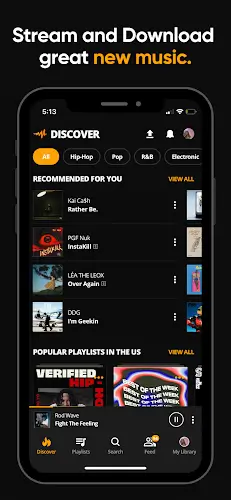Audiomack: Music Downloader ภาพหน้าจอ 0