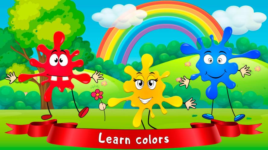 Schermata Learn Colors — Games for Kids 0