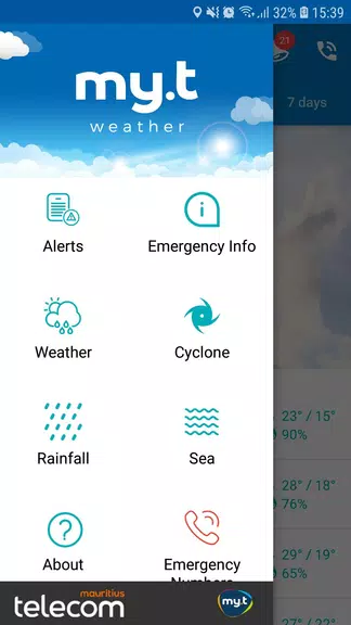 my.t weather 螢幕截圖 2