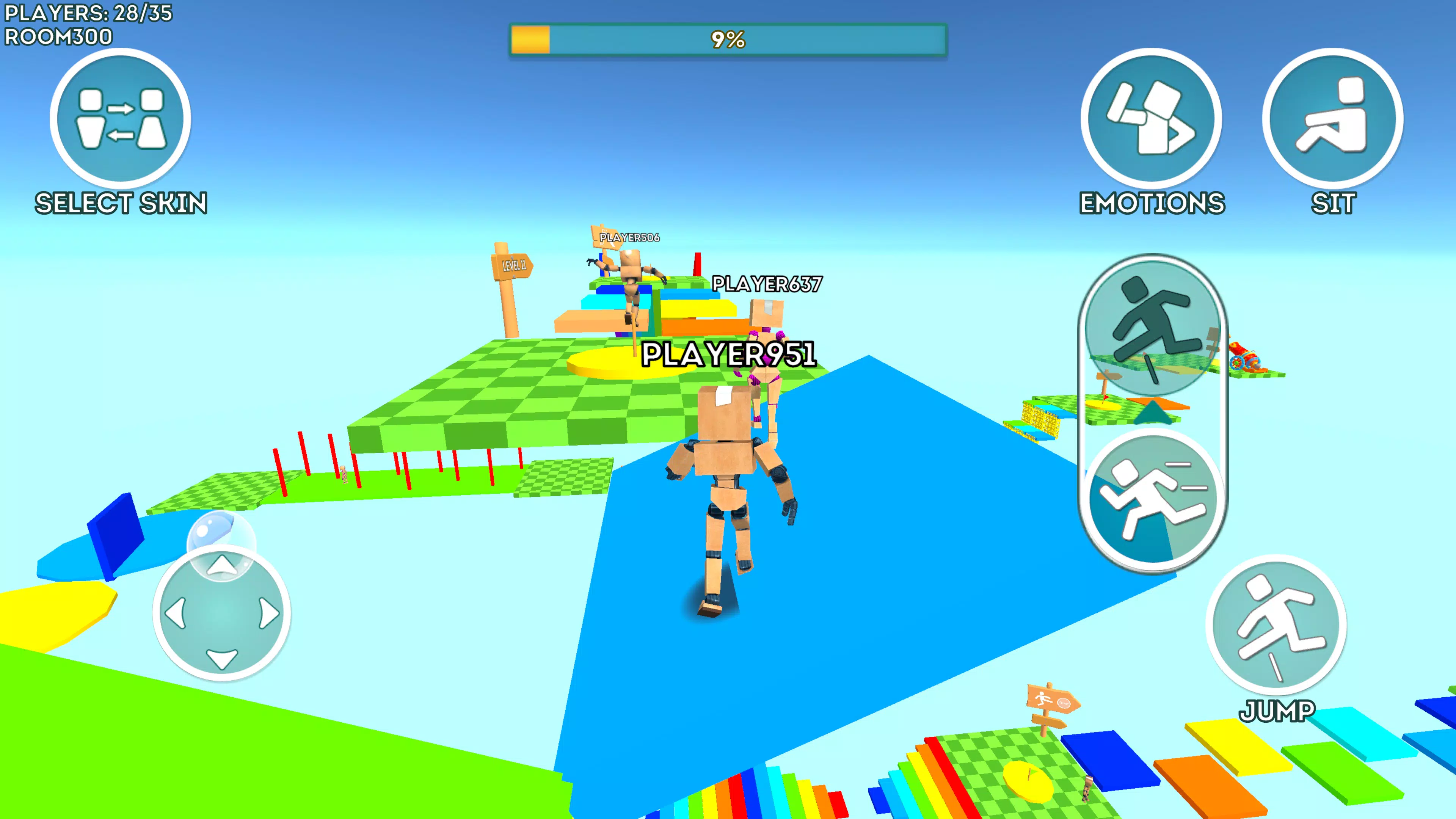 Mega Easy Parkour for Obby 螢幕截圖 2