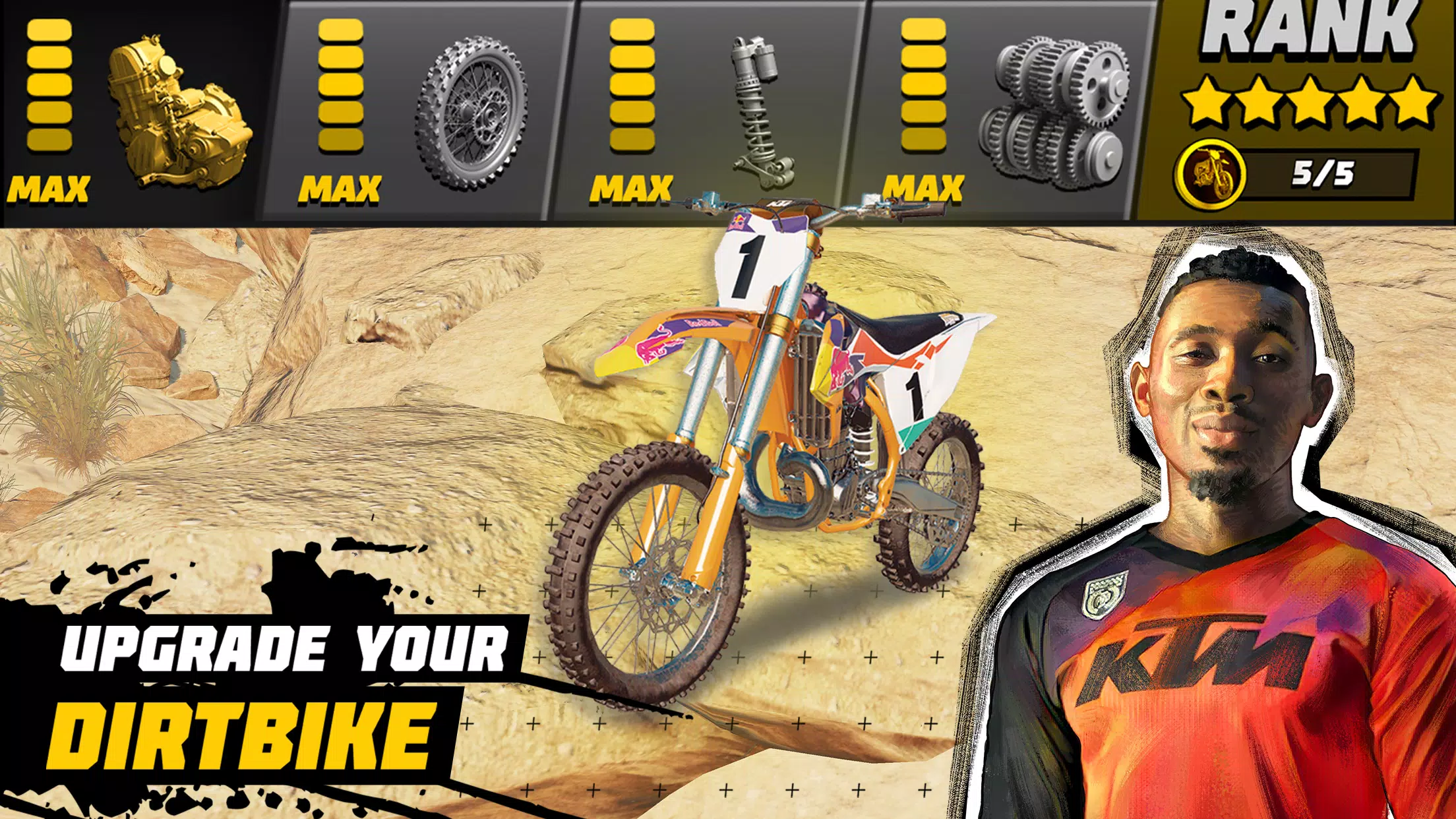 Dirt Bike Unchained Capture d'écran 2