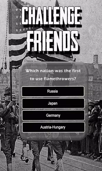 WW1 History Knowledge Quiz应用截图第1张