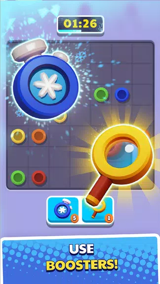 Connect Pipe! Color Line Game Captura de pantalla 2