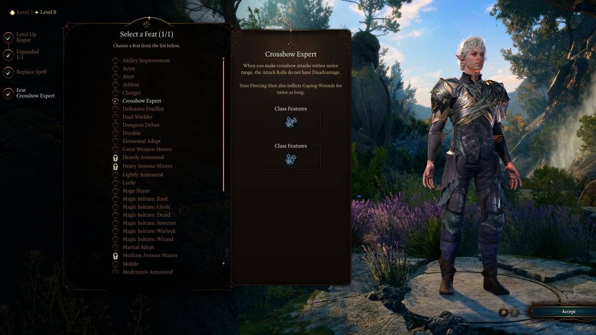 Expert en arbalète BG3