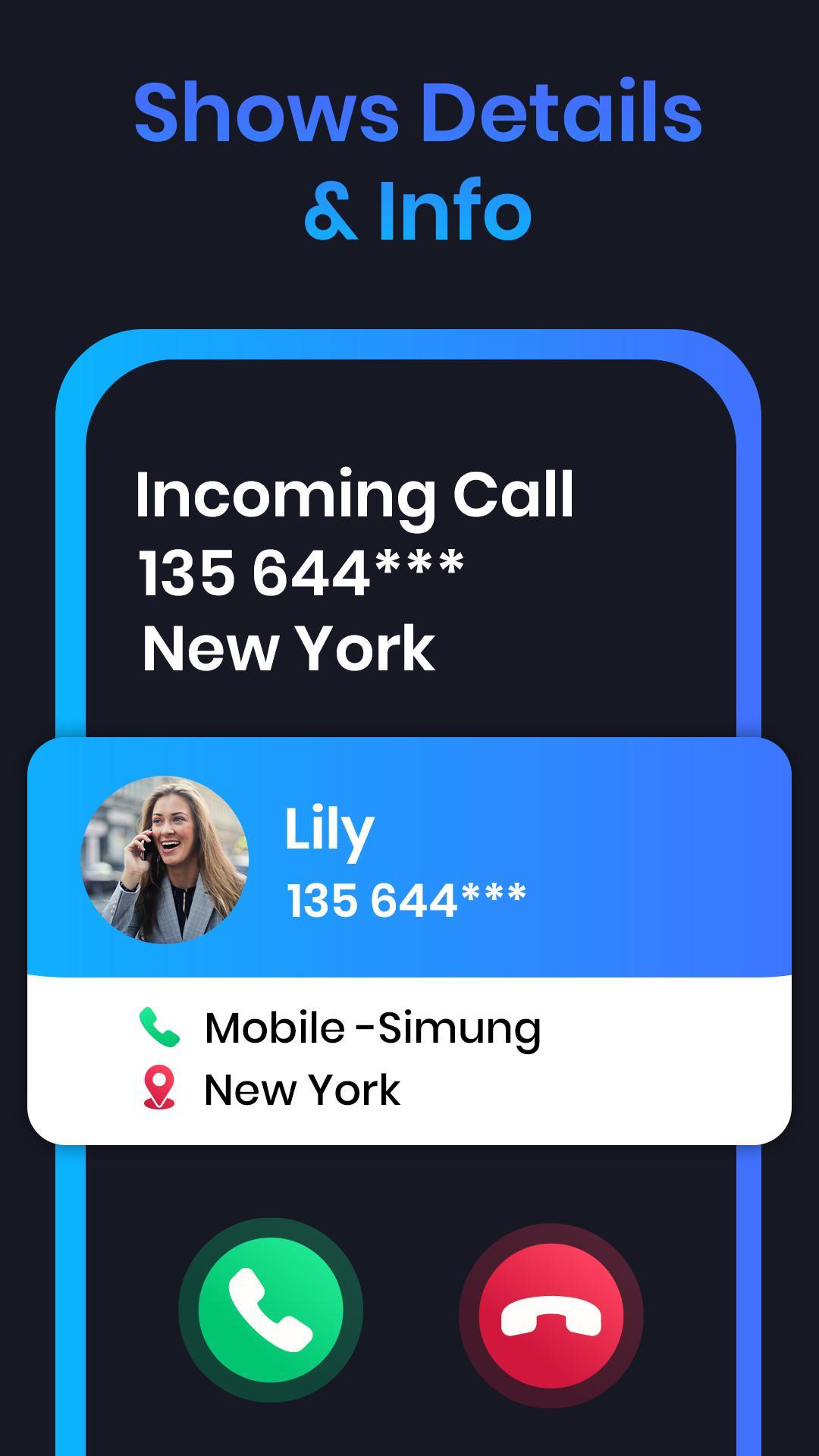 Caller id Number & Location 螢幕截圖 0