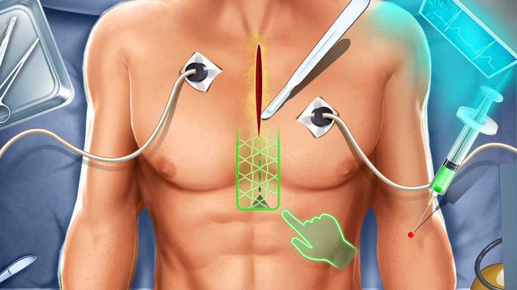 Heart Surgery Doctor Game 螢幕截圖 1