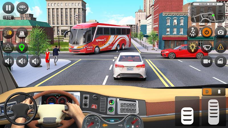 City Bus Simulator 3D Offline Capture d'écran 1
