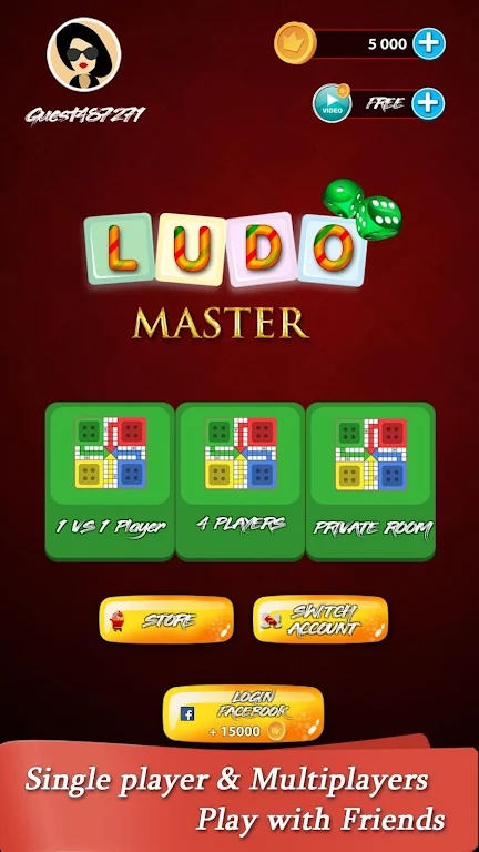 Ludo Master : Ultimate Dice Game 스크린샷 1