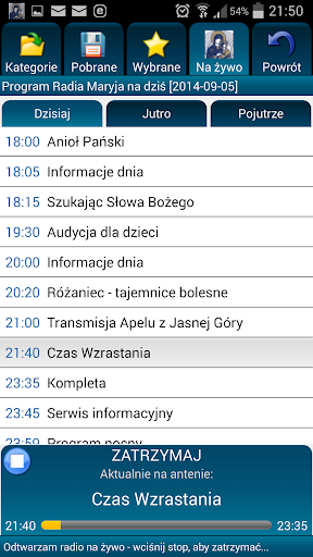 TV Trwam i Radio Maryja Polska 螢幕截圖 1