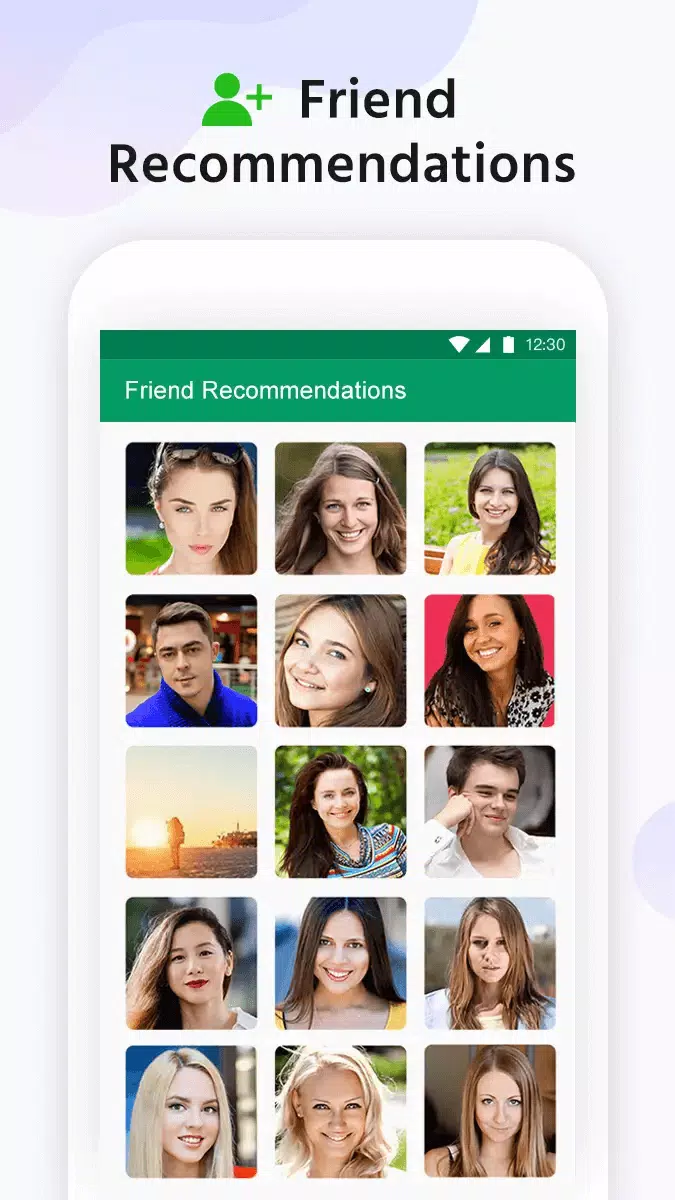 MiChat Lite-Chat, Make Friends 螢幕截圖 1