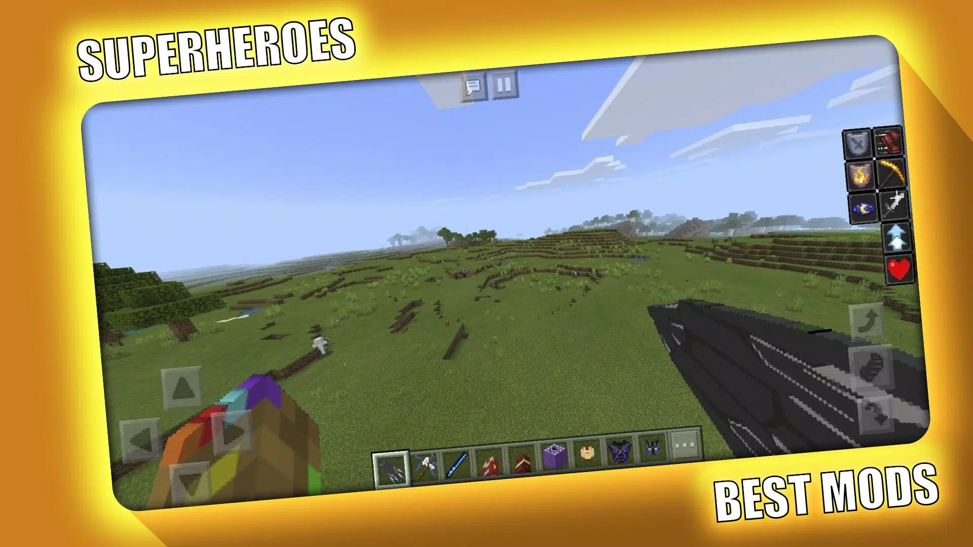 Superheroes Mod for Minecraft  スクリーンショット 3