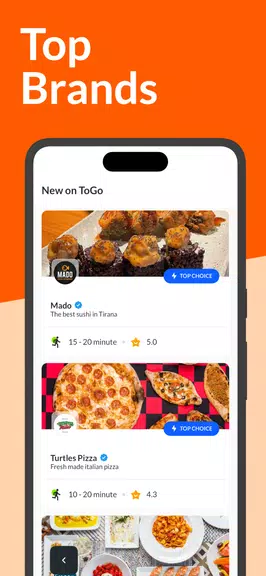 ToGo: Food Delivery Скриншот 3