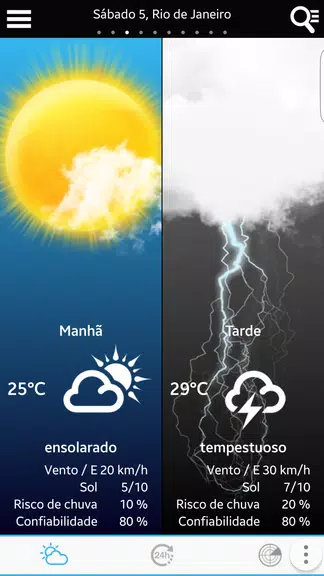 Weather for Brazil and World应用截图第0张