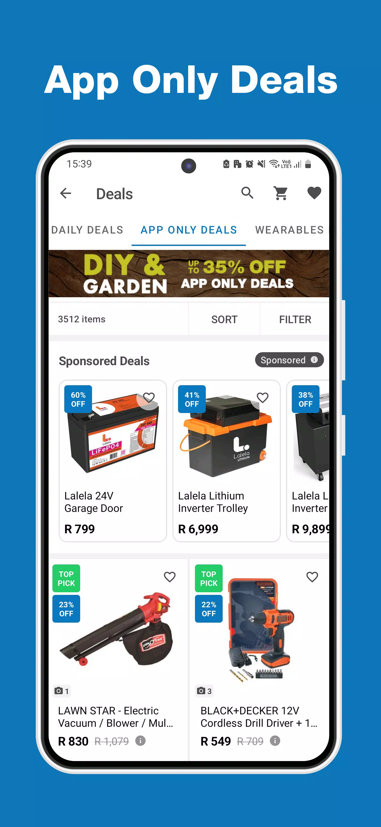 Takealot – Online Shopping App Capture d'écran 1