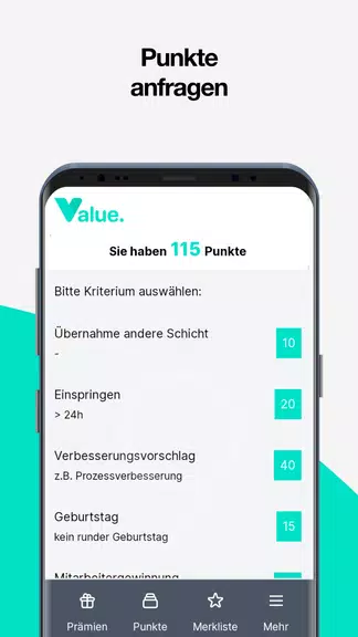 Value. 螢幕截圖 3