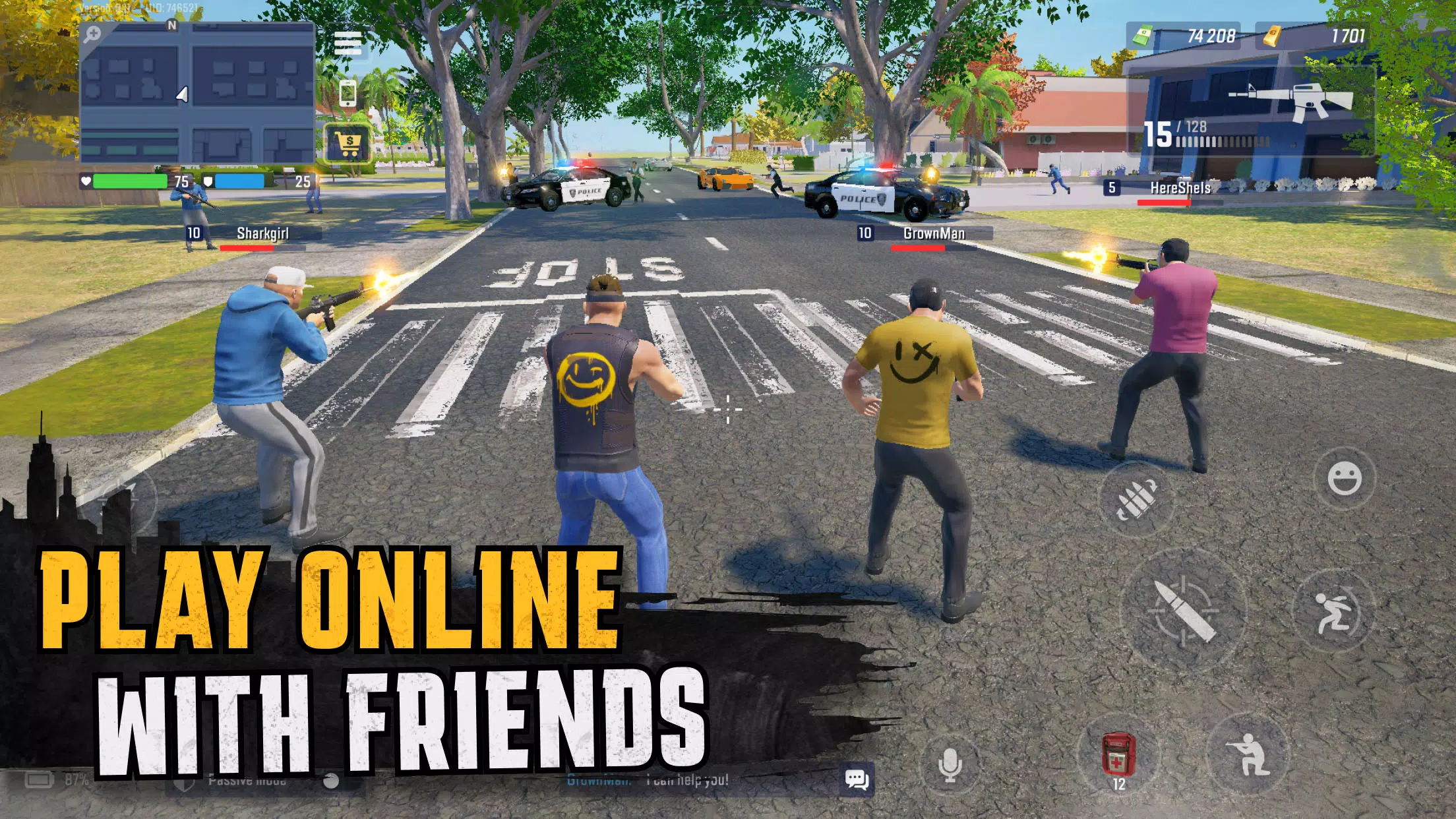 Grand Hustle: Online Crimes Captura de tela 0