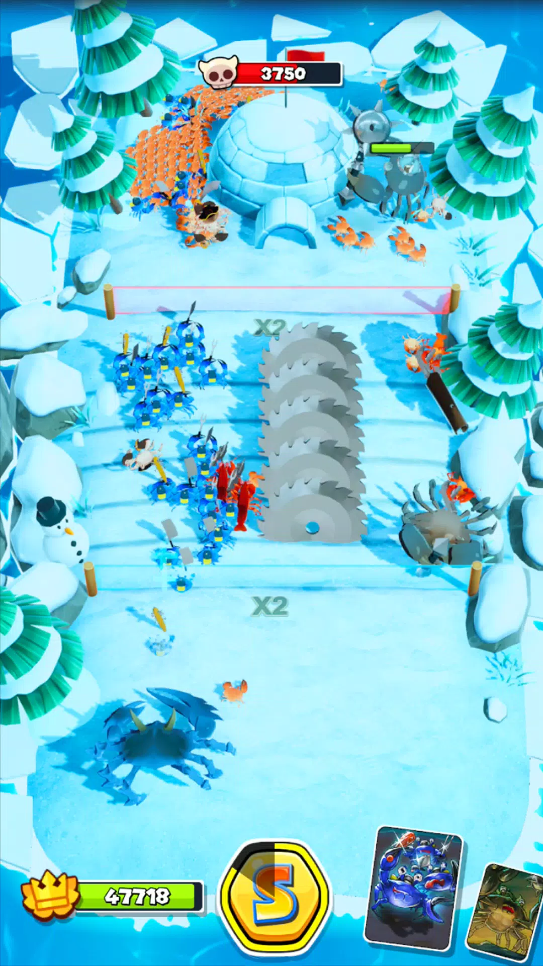 King of Crabs - Invasion Tangkapan skrin 1