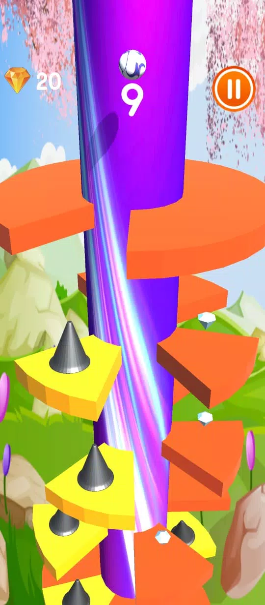 Tower Jumping ball 螢幕截圖 1
