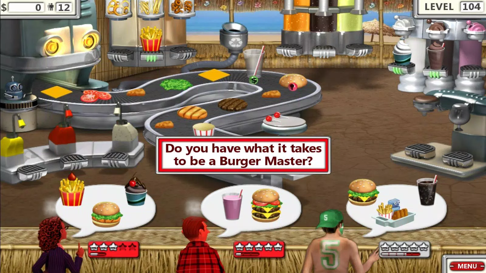 Burger Shop 2 螢幕截圖 2