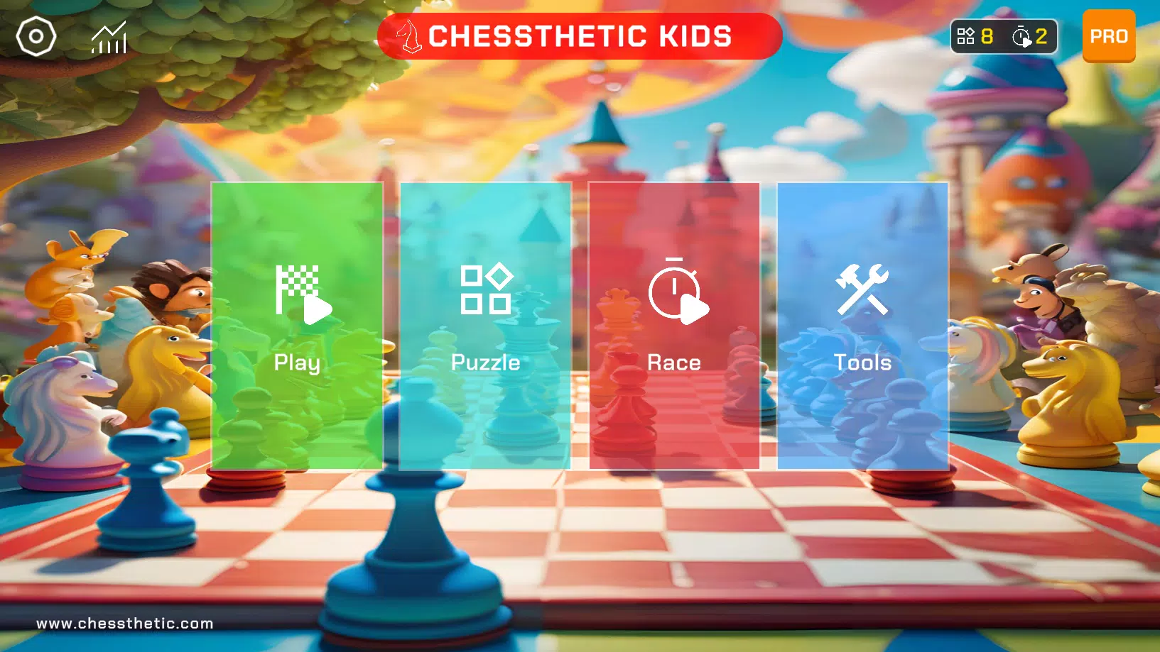 Chessthetic Kids 螢幕截圖 0